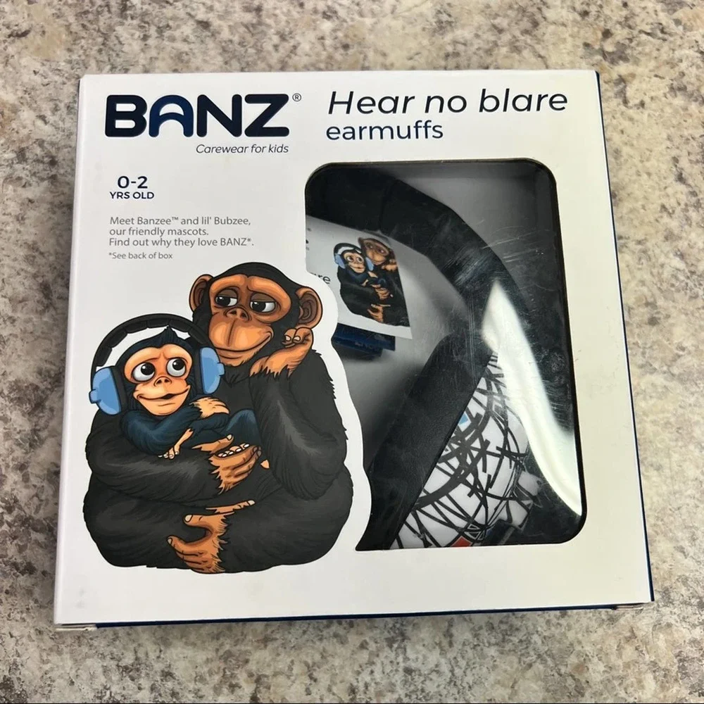 Banz Infant Ear Protection Ear Muffs 0-2 years